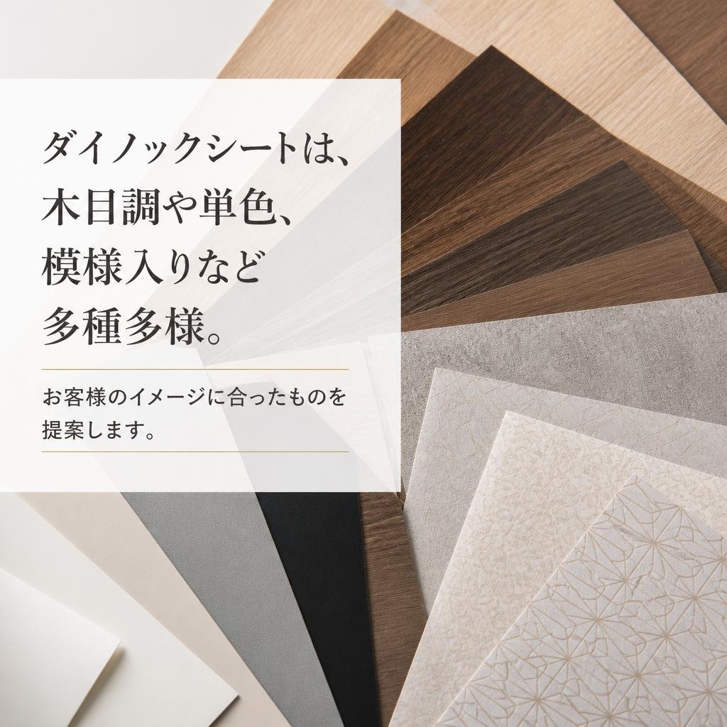 豊富なデザインでお好みに合わせられる！